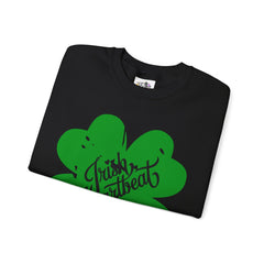 St. Patrick's Day Unisex Crewneck- Irish Heartbeat