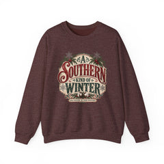 Southern Kind of Winter Crewneck Sweatshirt- Christmas