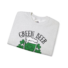 Green Beer Is Underrated Crewneck Sweatshirt - Unisex St. Patrick's Day Apparel