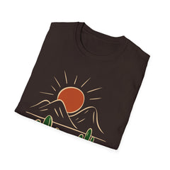 Desert Sunset T-Shirt — Cactus Mountain Graphic Tee