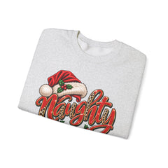 Naughty and Know It Christmas Crewneck Sweatshirt