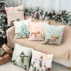 Merry Christmas Pillow Covers