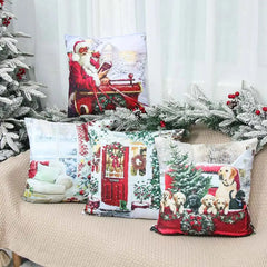 Merry Christmas Pillow Covers